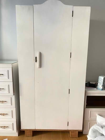 Photo of free Painted single wardrobe (Telscombe Cliffs BN10) #1