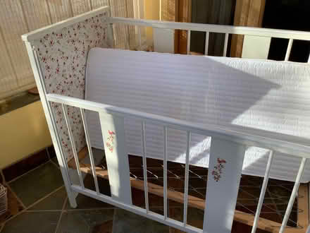 Photo of free Child’s cot with NEW mattress (Binegar BA3) #2