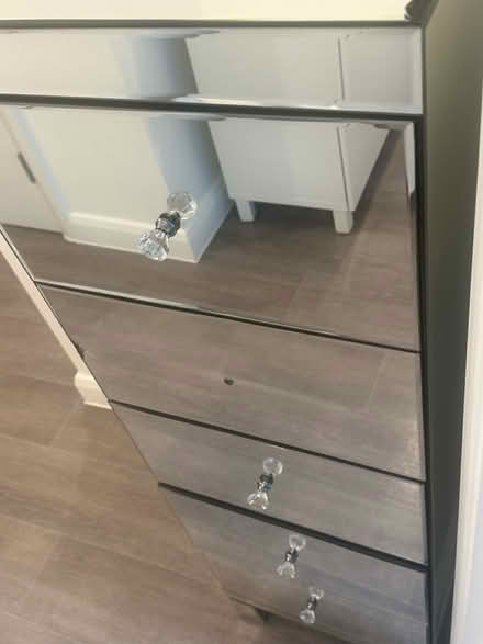 Photo of free Mirrored drawer tower (TW3 1EB) #1