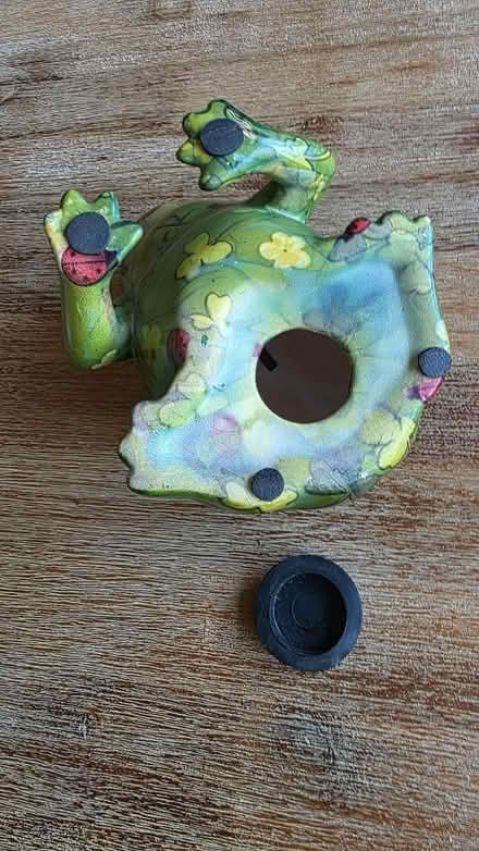 Photo of free Ceramic frog money bank (Church RG2) #3