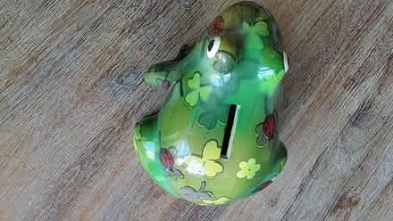 Photo of free Ceramic frog money bank (Church RG2) #2