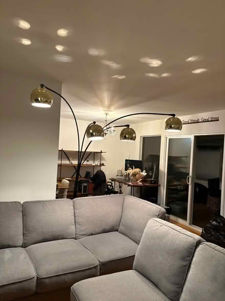 Photo of free multi-arm arc floor lamp (Willow Glen) #1