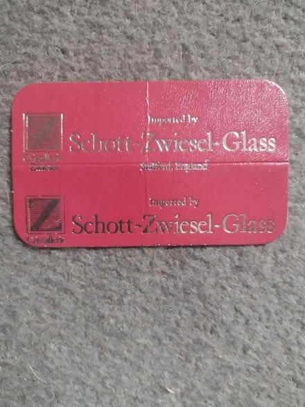 Photo of free Schott Cristal Tumbler box (Barry CF63) #4