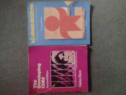 Photo of free 2 Vintage Childcare textbooks (Barry CF63) #1