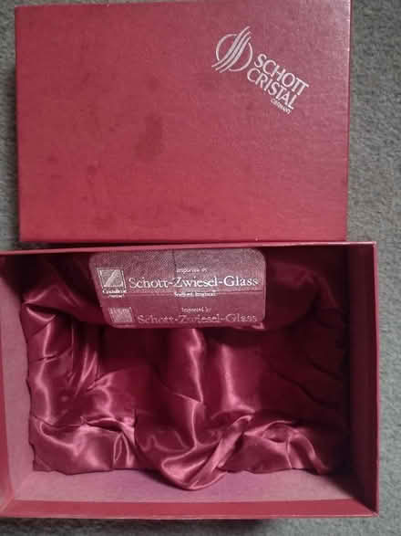 Photo of free Schott Cristal Tumbler box (Barry CF63) #1