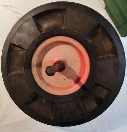 Photo of free Solid Wheelbarrow Wheel (Manchester M19) #1