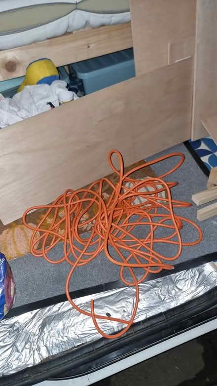 Photo of free Long Orange Cabling (Scotstounhill G14) #1