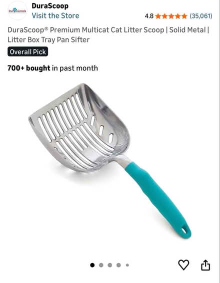 Photo of free Metal Litter Box Scoop (Lexington center) #3