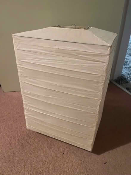 Photo of free Wire & paper lampshade (East Chesterton CB4) #1