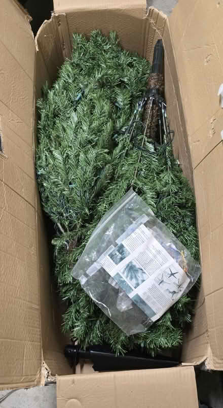 Photo of free 7' tall artificial Christmas tree (Streamwood) #3