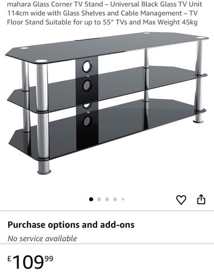 Photo of free Tv Stand (Enderby street) #1