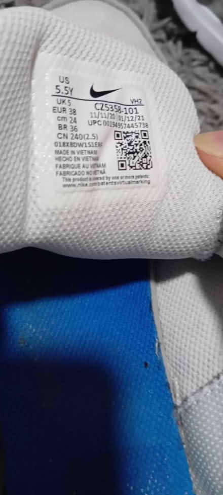 Photo of free Nike Air trainers (Hayes end) #4