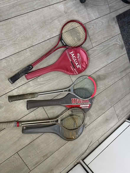 Photo of free 3 x squash racquets (Croydon/West Wickham) #2