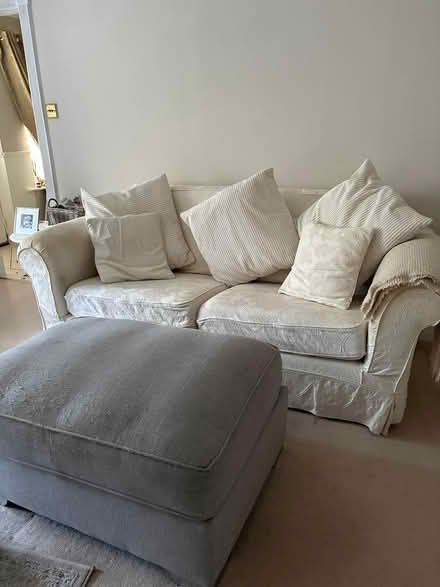 Photo of free Cream 3 Seater Sofa (South Dublin) #2