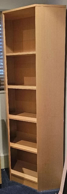 Photo of free Corner bookcase / shelf unit (Mill End WD3) #2