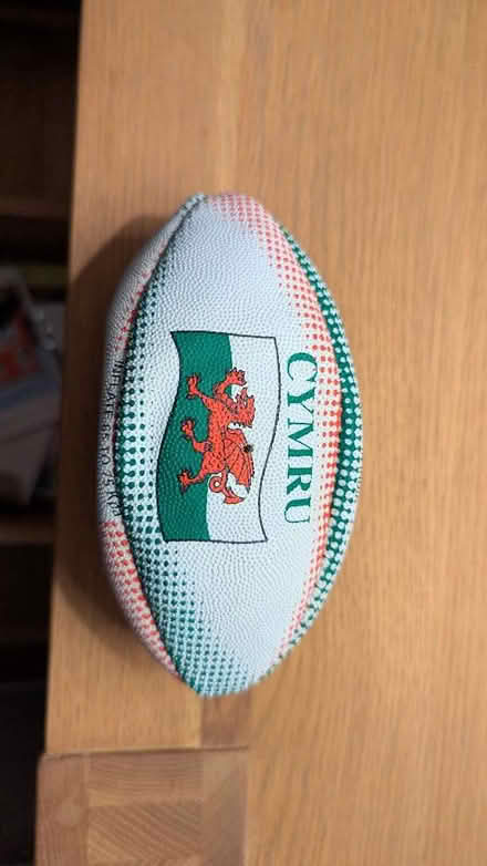 Photo of free Mini Wales rugby ball (Bernards Heath AL1) #1
