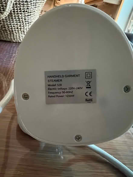 Photo of free Hand held garment steamer (Finchampstead RG40) #2