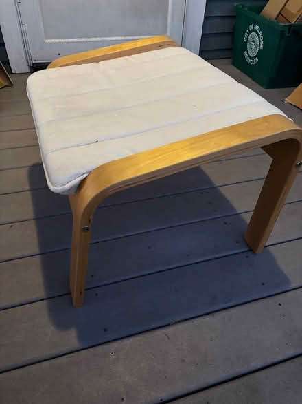Photo of free IKEA Poang ottoman (Melrose) #1