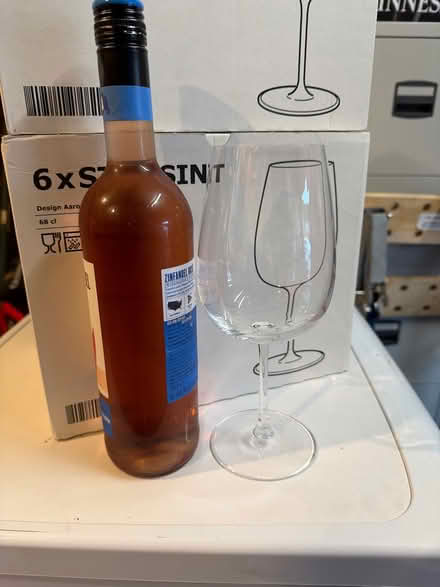 Photo of free 12 large wine glasses (HP1) #2