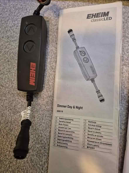 Photo of free Fishtank light and dimmer (Tytherington SK10) #3