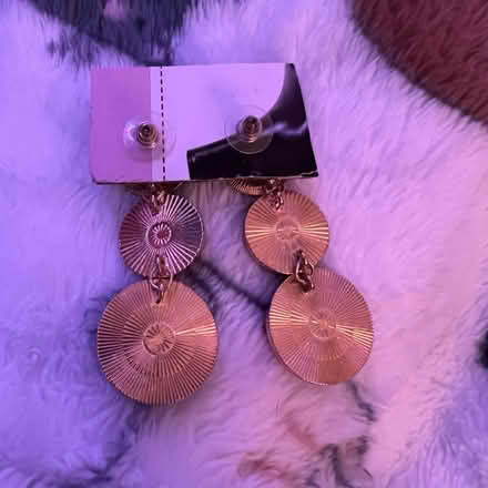 Photo of free red plaid earrings (worcester) #2