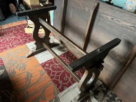 Photo of free Solid oak Dining Table 6ft x 3ft (Spondon DE21) #3