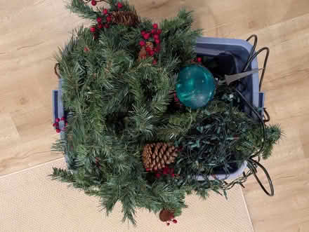 Photo of free Garland and outside Xmas lights (Glenmoore PA) #1