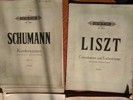 Photo of free classical piano sheet music (Ann Arbor near Hillside Terr.) #3