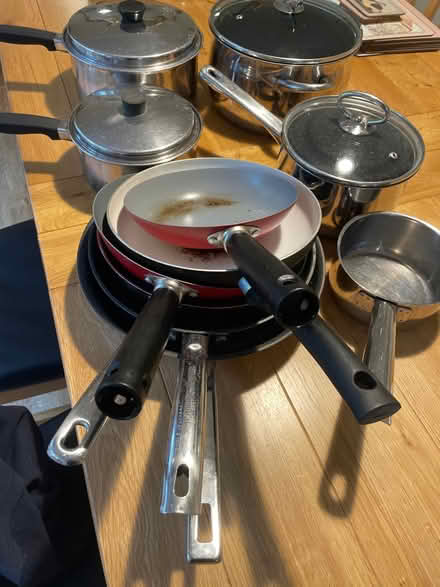 Photo of free Various pots and pans (Latimer HP5) #1