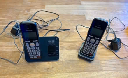 Photo of free Set of Two Panasonic Cordless Phones (Fenham) #1