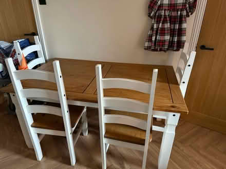 Photo of free dining table needs to go today (WA10) #1