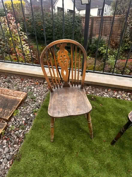 Photo of free 2 dining chairs (Carnforth) #2