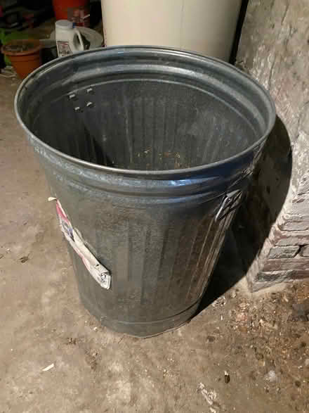 Photo of free Metal trash cans (Lowell and highland) #2