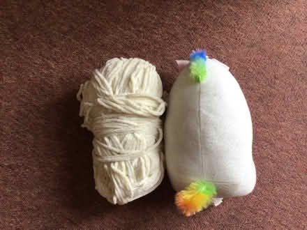 Photo of free Ball of wool, and cuddly toy (Storrington) #2