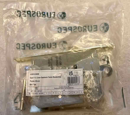 Photo of free Brass 3 Lever Sashlock 76mm (Heswall CH60) #2