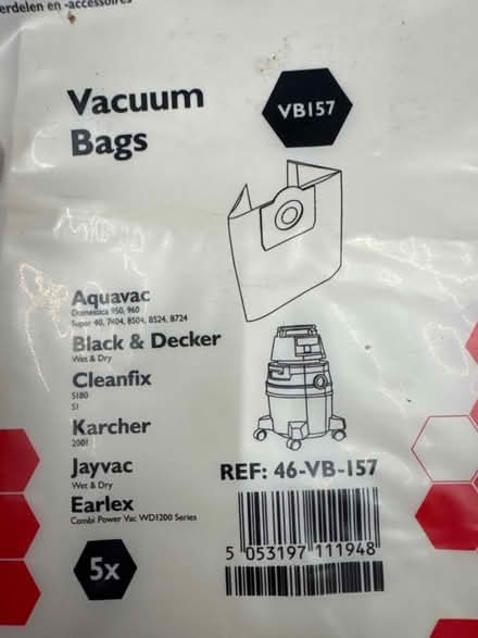 Photo of free Vacuum bags (Clermiston EH4) #2