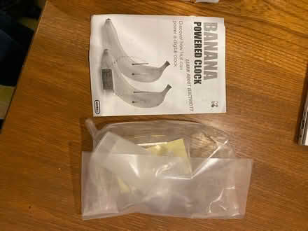 Photo of free Banana powered clock (Wimbledon Park SW19) #2