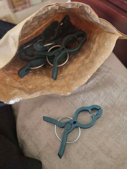 Photo of free 12 N/o garden cane clips (New) (Vicars Cross CH3) #1