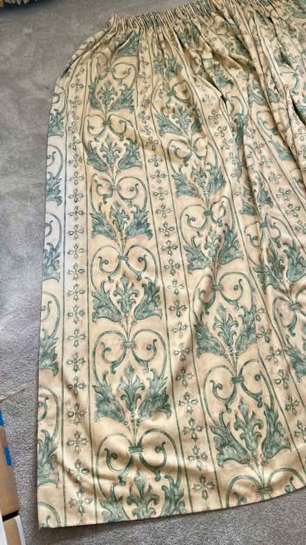 Photo of free Pair of Curtains Gold & Green (Heswall CH60) #2