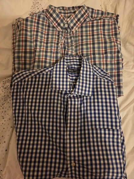 Photo of free 2 long sleeved cotton shirts (Dulwich SE21) #1
