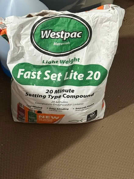 Photo of free Fast set setting type compound (Willow Glen/San Jose) #1