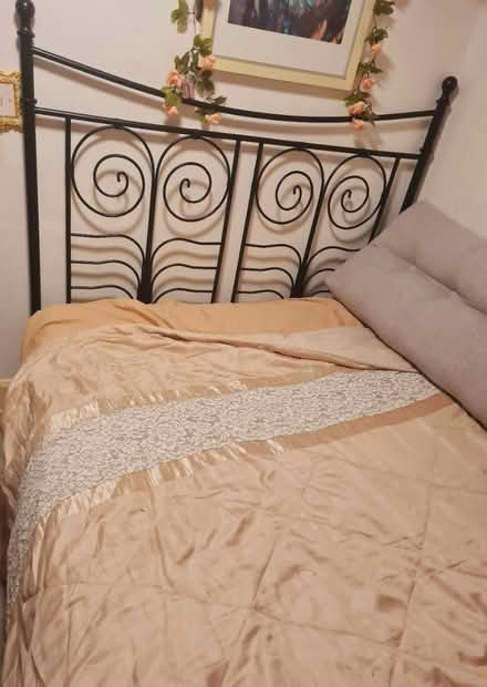 Photo of free Metal bed frame +mattress (Harlesden) #4