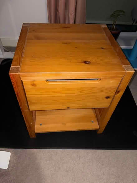 Photo of free Bedside table (Norfolk Park S2) #1