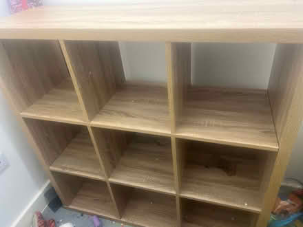 Photo of free 9 cube cupboard (TW19) #1