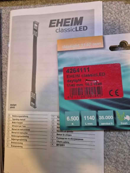 Photo of free Fishtank light and dimmer (Tytherington SK10) #4