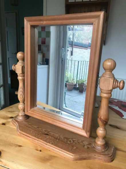 Photo of free Pine Dressing Table Mirror (Westerham TN16) #2