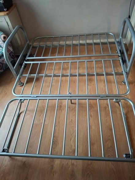 Photo of free double metal futon frame (s12) #1