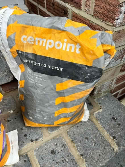 Photo of free Stone & brickslip adhesive & mortar (Brighton BN2 6) #1