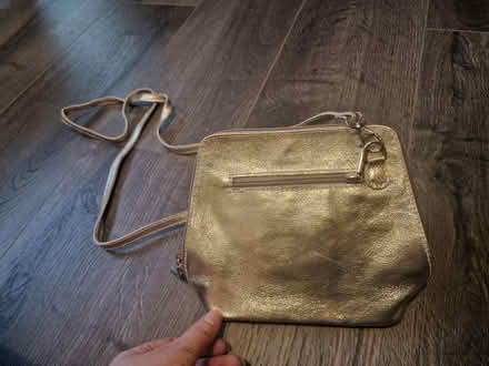 Photo of free Simple pale gold handbag (Whitchurch) #2