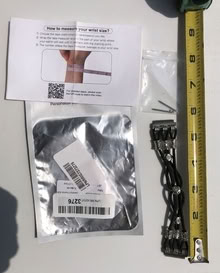 Photo of free new beaded bracelet watchband for Samsung Galaxy watch [20886] #1